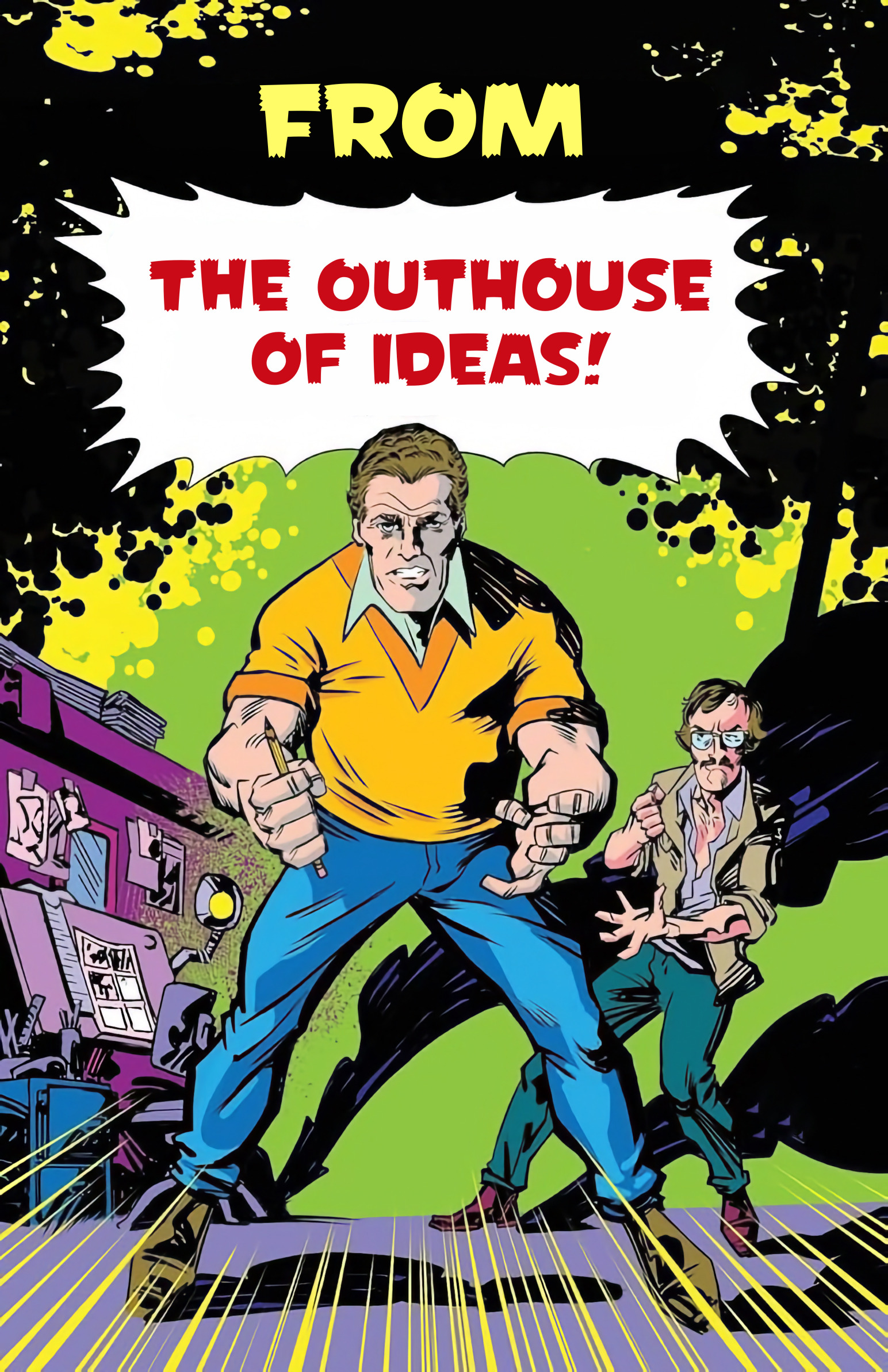 Marvel Outhouse Blank Meme Template