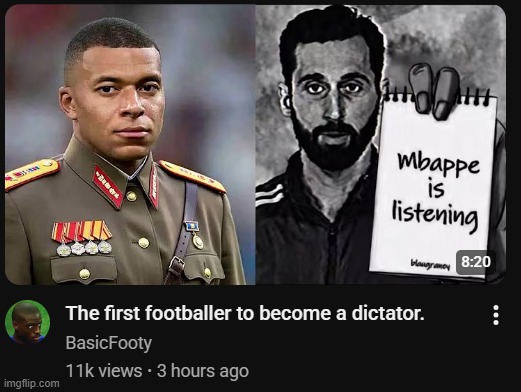 Vive Mbappé | made w/ Imgflip meme maker