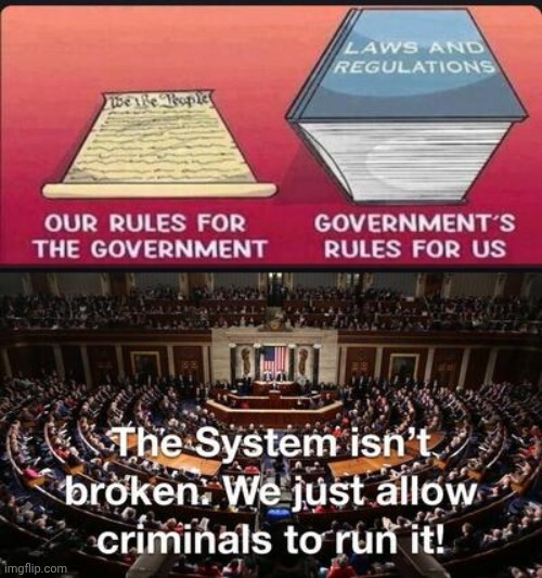The system | image tagged in system,broken | made w/ Imgflip meme maker