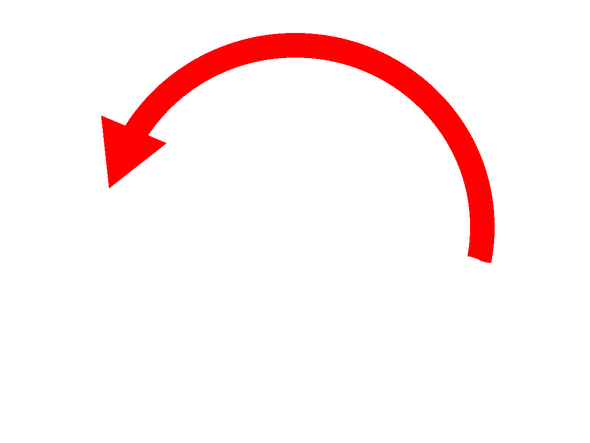 Curved Arrow Blank Meme Template