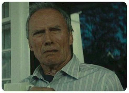 Clint Eastwood Blank Meme Template