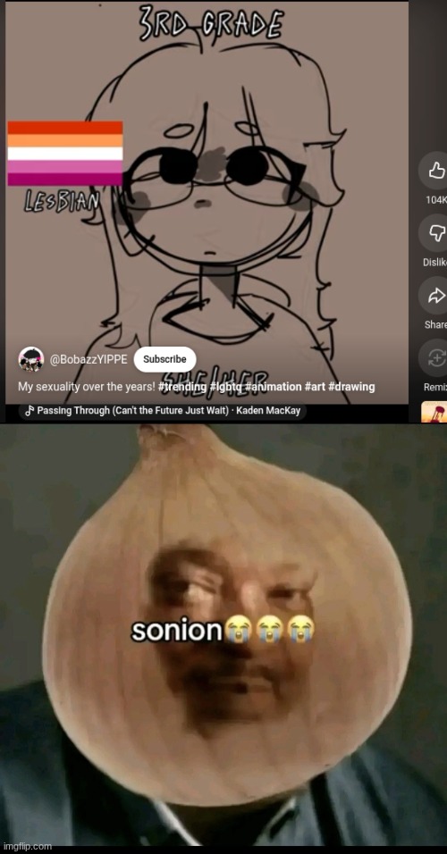 8 year old btw | image tagged in sonion | made w/ Imgflip meme maker