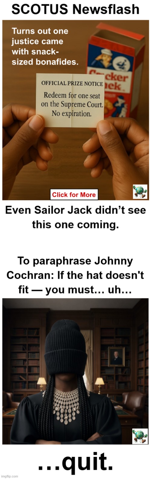 Is Ketanji Brown Jackson really fit to be a Supreme Court justice? | image tagged in maga,conservatives,supreme court | made w/ Imgflip meme maker