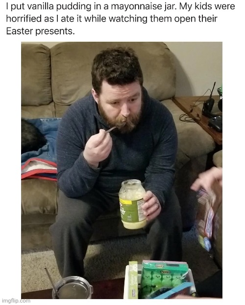 Follow me for more Easter tips | image tagged in easter,repost,memes,mayonnaise,gross,prank | made w/ Imgflip meme maker