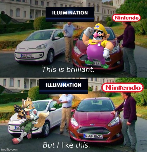 no seriously | image tagged in this is brilliant but i like this,super mario bros,starfox,wario,nintendo,universal studios | made w/ Imgflip meme maker