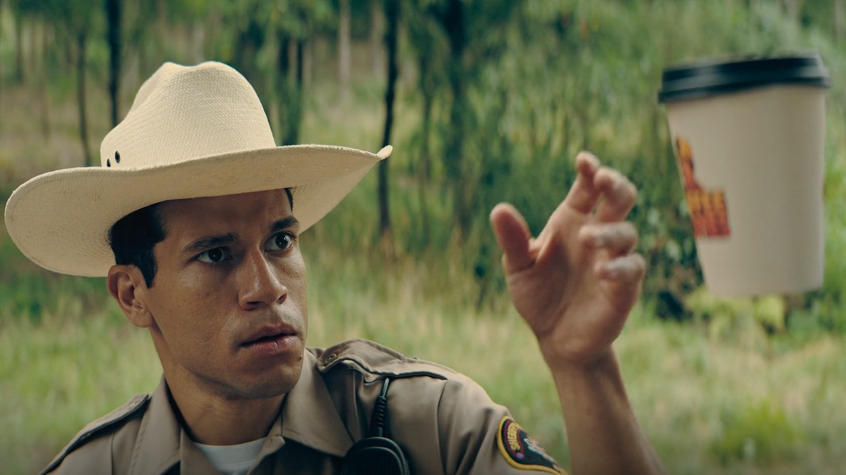 The Peripheral invisible car Blank Meme Template