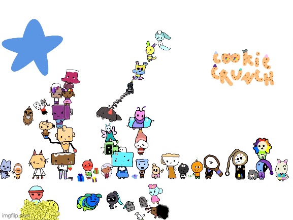 Don’t mind the other drawings this was on my drawing page(ALSO, WHY DO THE BLOT JRS LOOK LIKE THAT) | image tagged in why are you reading the tags,why are you gay | made w/ Imgflip meme maker