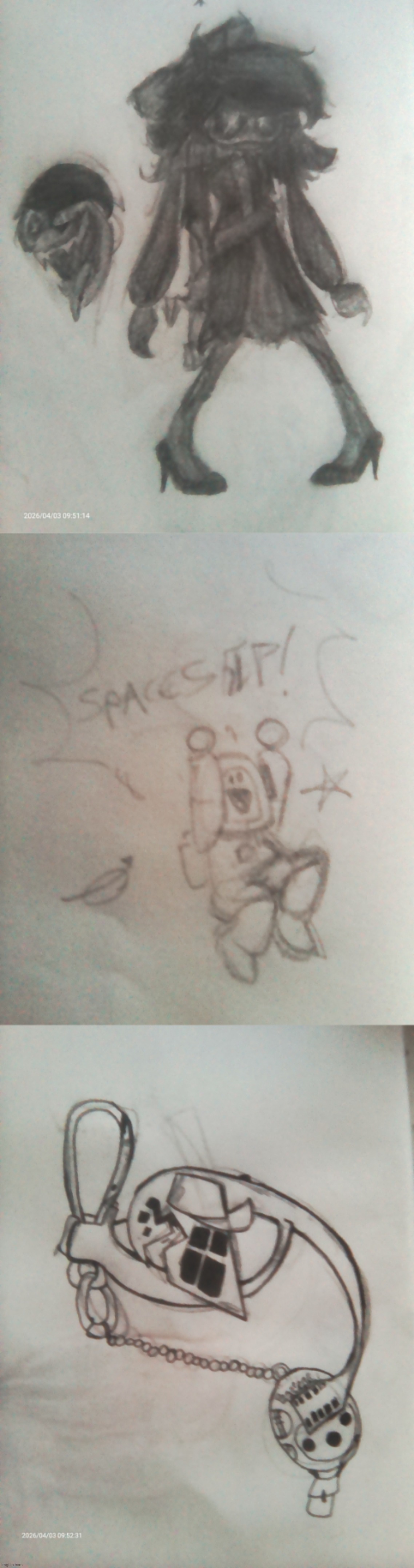 Anyways here's some of the drawings I made last night | made w/ Imgflip meme maker