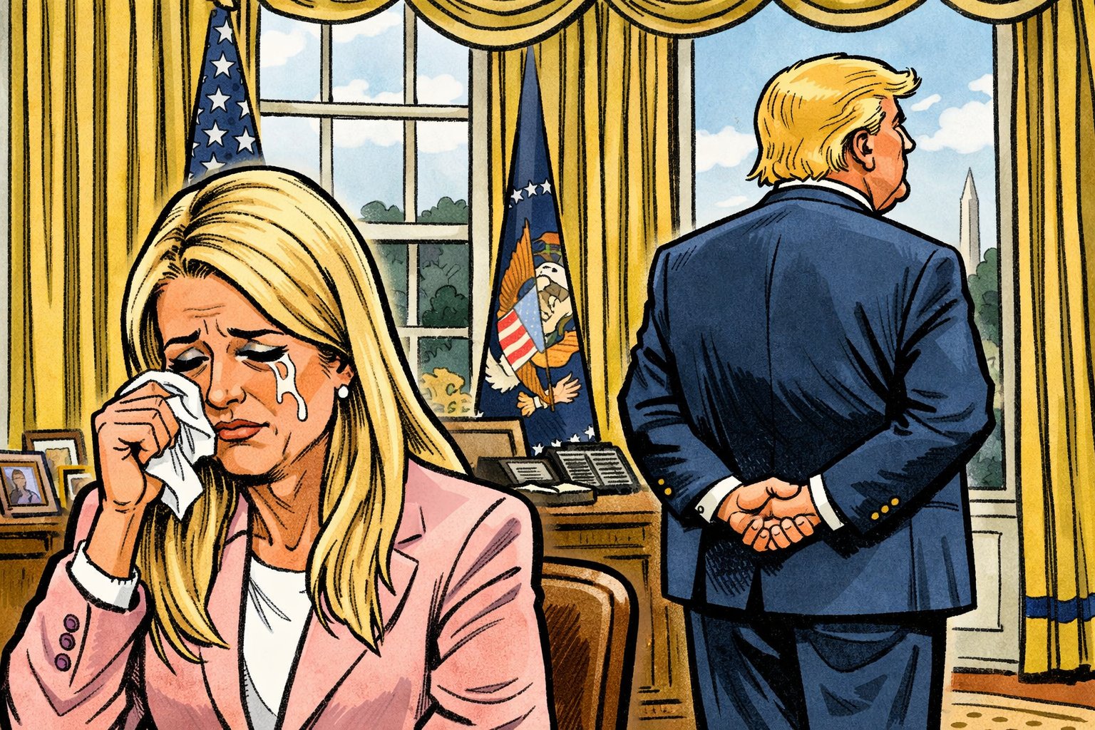 Bye Pam Blank Meme Template