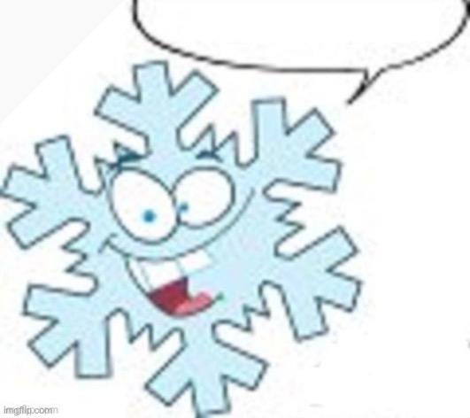 Snowflake says | image tagged in snowflake says | made w/ Imgflip meme maker