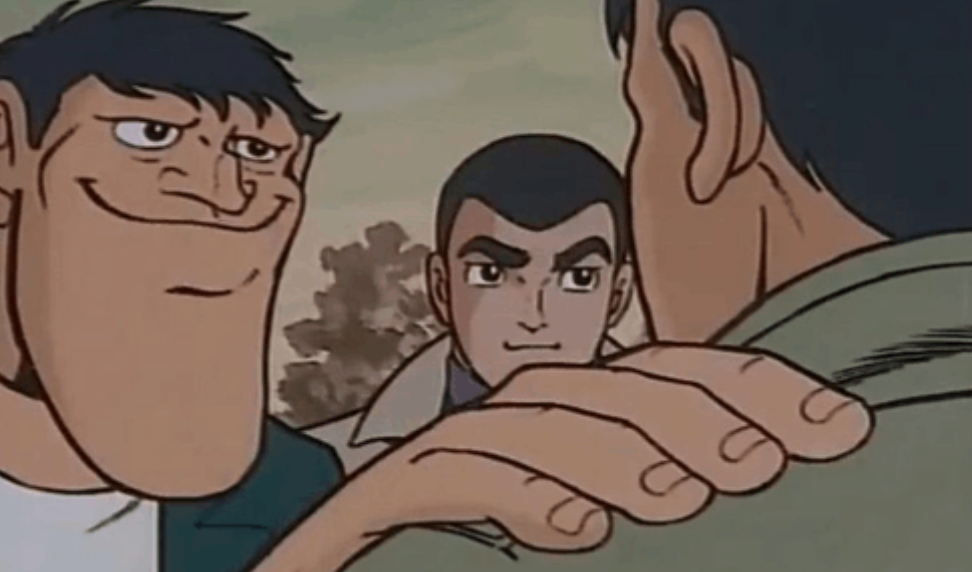 Hand on shoulder Blank Meme Template