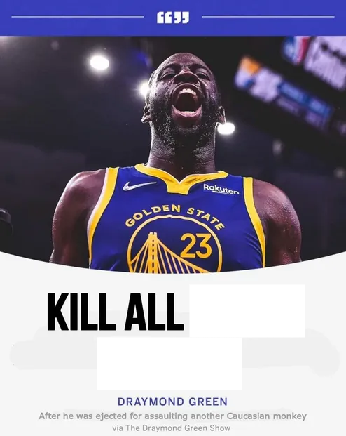 Draymond Green Kill All Blank Meme Template