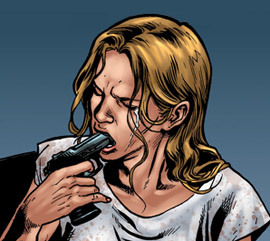 Eat the gun Blank Meme Template