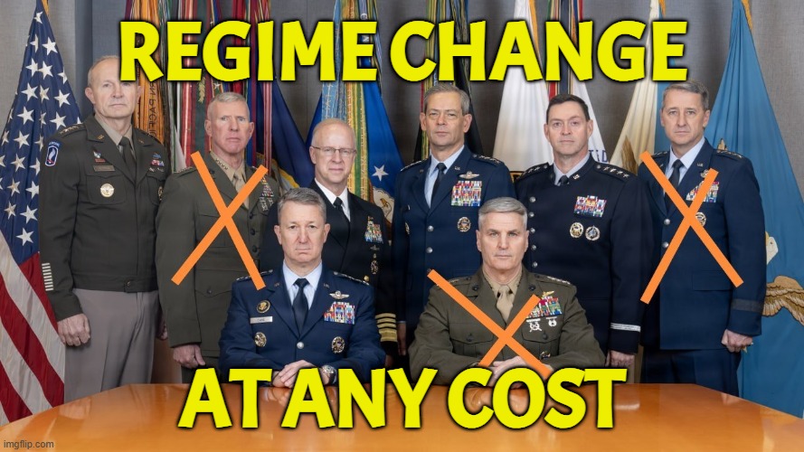 Ever notice when he screws up other people get the blame | Regime change; at any cost | image tagged in government,us military,iran,israel,donald trump,america first | made w/ Imgflip meme maker