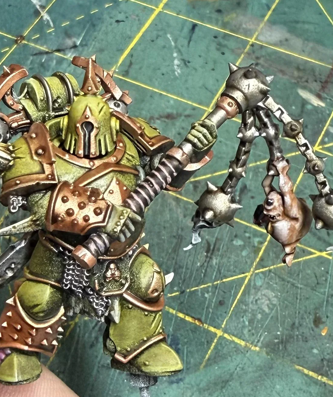 Plague Marine Blank Meme Template