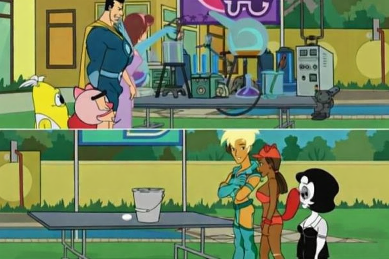 Drawn together polio Blank Meme Template