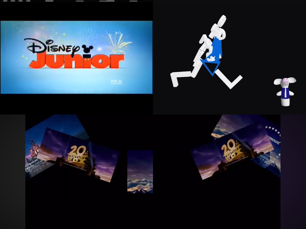 20th Century Fox Kicks Disney and Paramount By Disney Junior Blank Meme Template