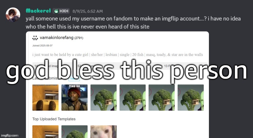 im gonna try get into contact with em and tell them the full story | god bless this person | made w/ Imgflip meme maker