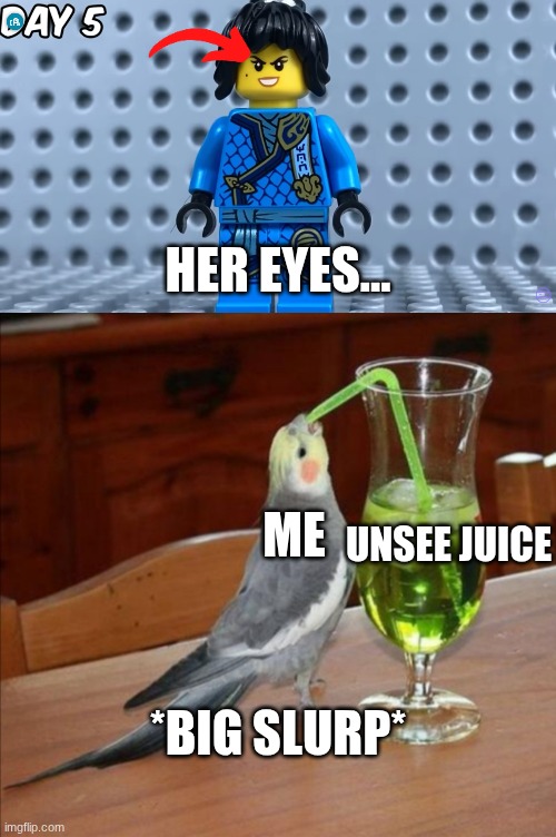 Is it just me, or does she look cross-eyed | Her eyes... Unsee juice; me; *big slurp* | image tagged in diy unsee juice meme | made w/ Imgflip meme maker