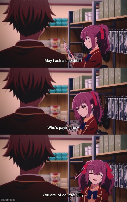 image tagged in classroom of the elite,ayanokoji,amasawa | made w/ Imgflip meme maker