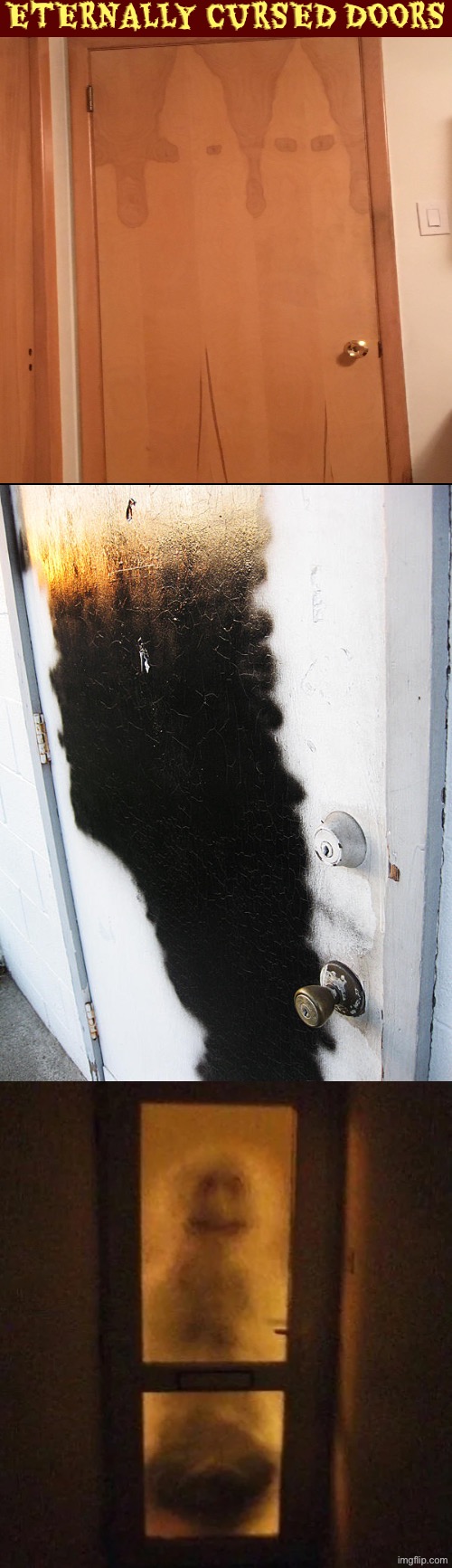 Eternally Cursed Doors | Eternally cursed doors | image tagged in cursed images,doom eternal,doors,what a terrible day to have eyes,unsee juice,drink bleach | made w/ Imgflip meme maker