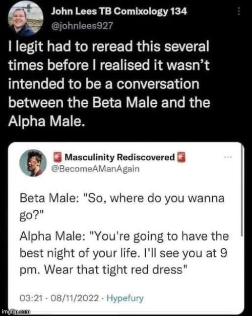 Males | image tagged in male,alpha,beta,dress | made w/ Imgflip meme maker