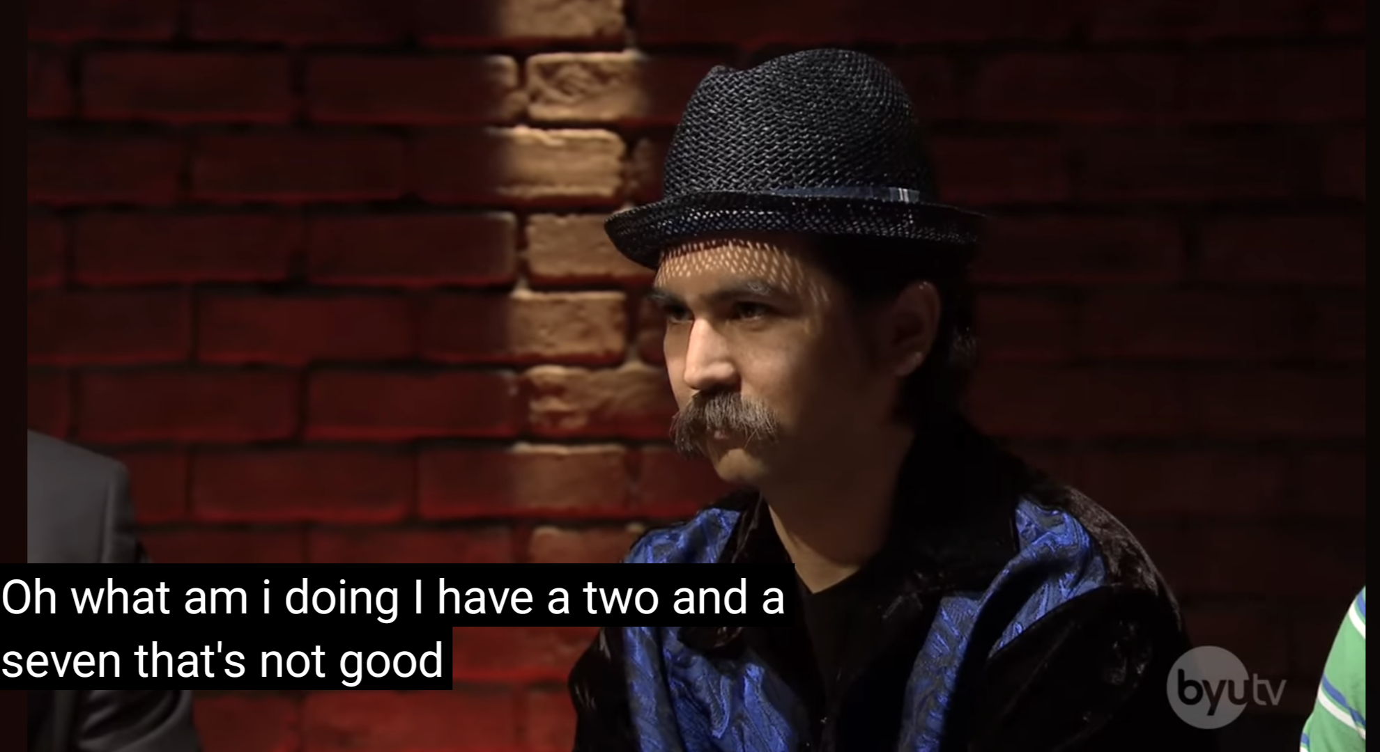 Two and a seven Blank Meme Template