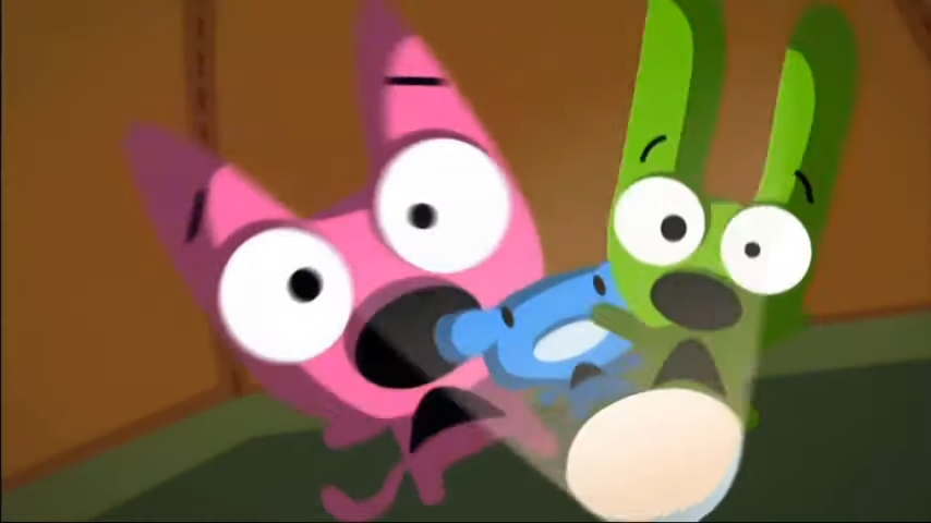 Scared Hoops & YoYo (And Piddles) Blank Meme Template