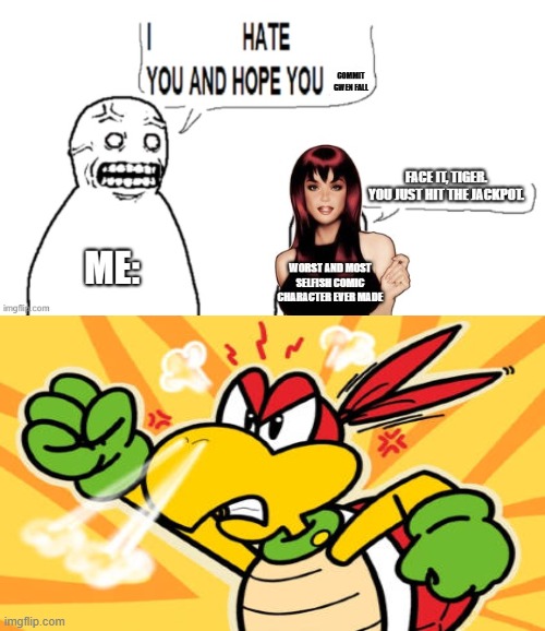 Koopa-Troopa-Return ahh picture... (aka Fill-in memes in a nutshell) | image tagged in koopa troopa,super mario,deviantart,spiderman,manchildren,mary jane watson | made w/ Imgflip meme maker