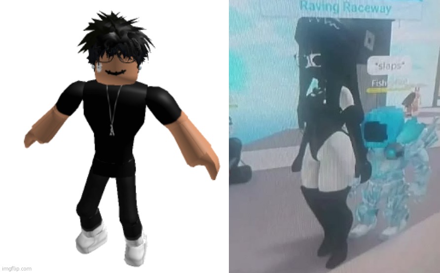 maybe slenders arent so bad after all.. wtf is this | image tagged in roblox slender not friendly | made w/ Imgflip meme maker