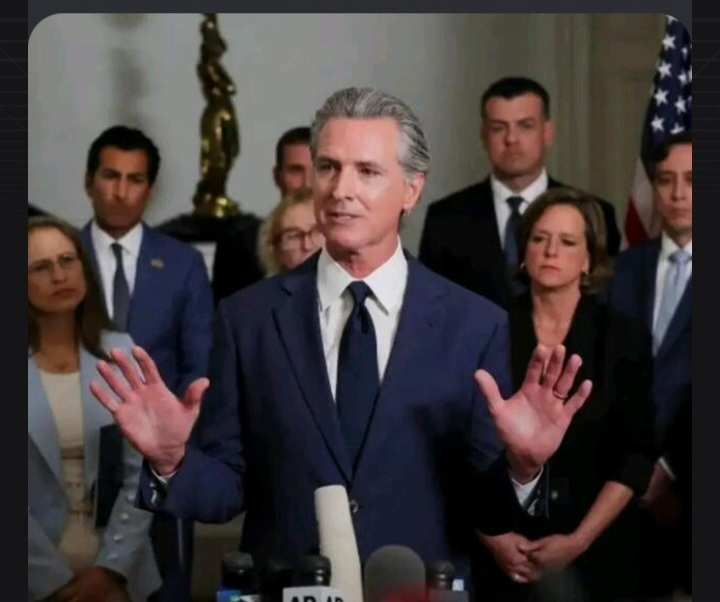 Greasy Gavin Newsom Blank Meme Template