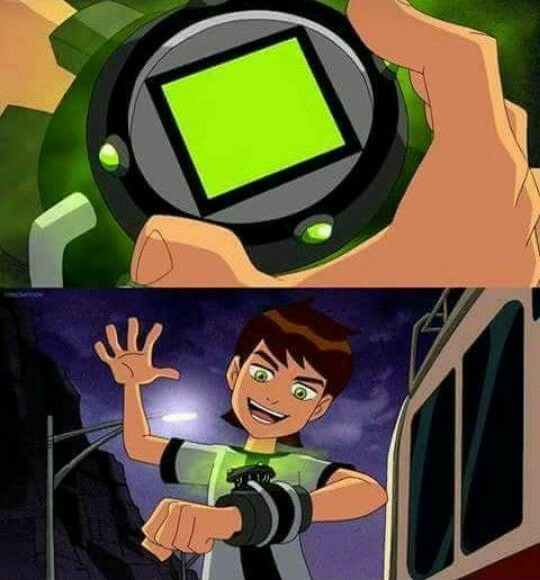 Simple omnitrix meme Blank Meme Template