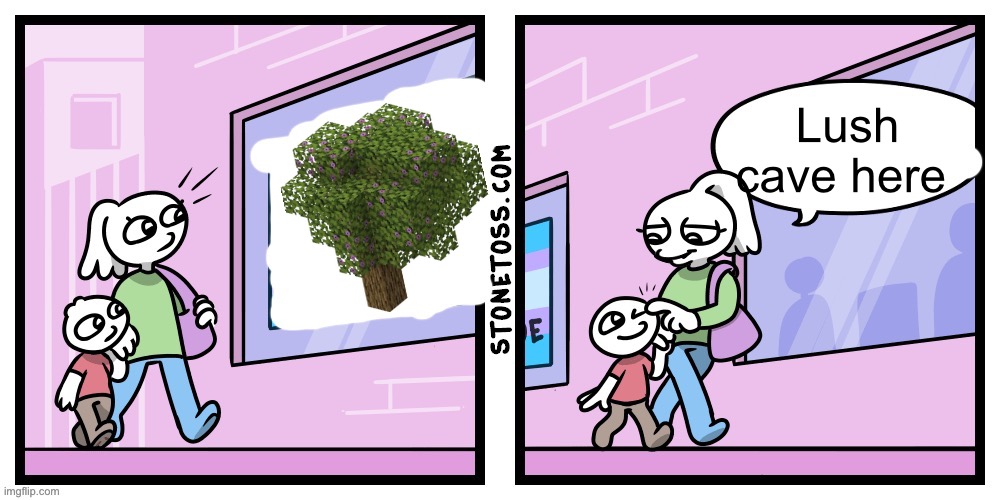 Stonetoss shitpost | Lush cave here | image tagged in stonetoss shitpost | made w/ Imgflip meme maker