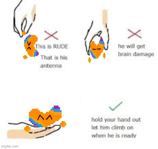 How to hold flare | image tagged in how to handle x | made w/ Imgflip meme maker