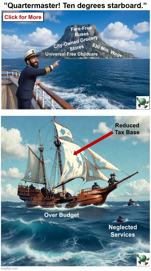 Mamdani’s Administration: Pie-in-the-Sky? | image tagged in maga,conservative,new york city | made w/ Imgflip meme maker