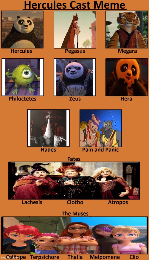 Pocules | image tagged in hercules cast | made w/ Imgflip meme maker