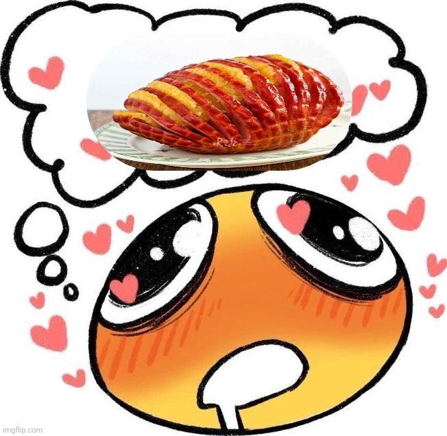 I want pineapple ham | image tagged in dreaming drooling emoji | made w/ Imgflip meme maker