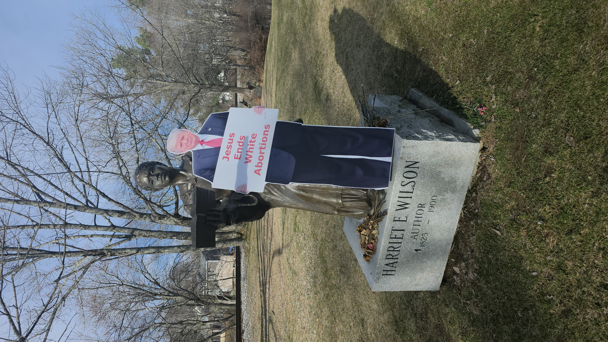 Harriet E. Wilson Memorial in Milford Blank Meme Template