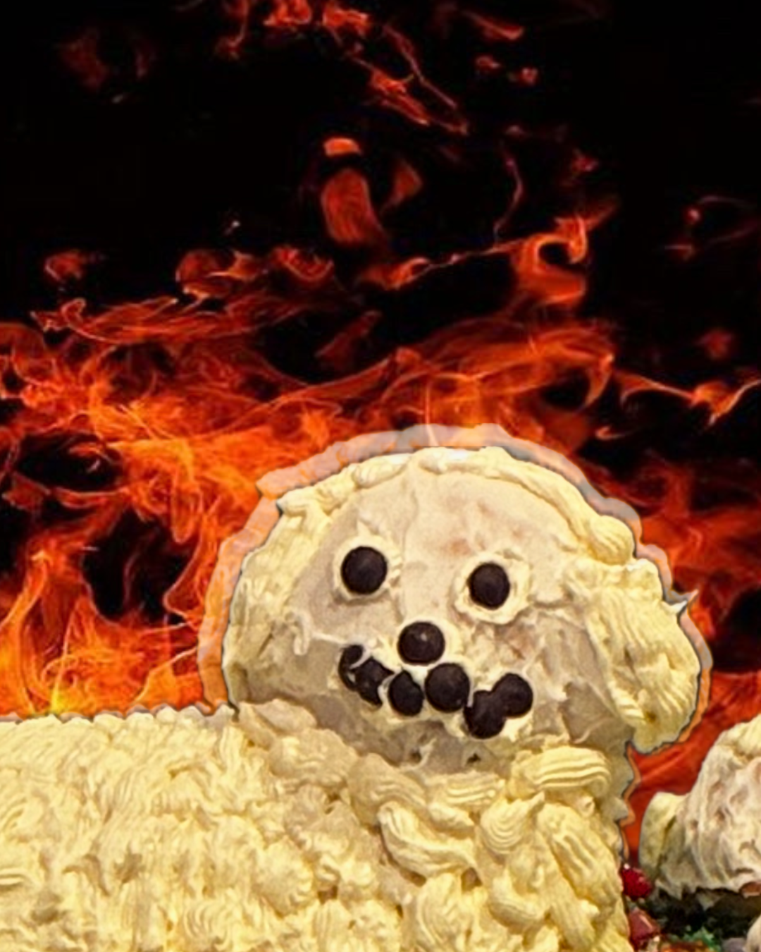 Evil Lamby Blank Meme Template