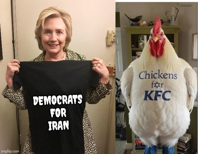 You're actually doing this ? | Democrats
For
Iran | image tagged in hillary shirt,useful idiots,liberal logic,oxymoron,democrats democratting | made w/ Imgflip meme maker