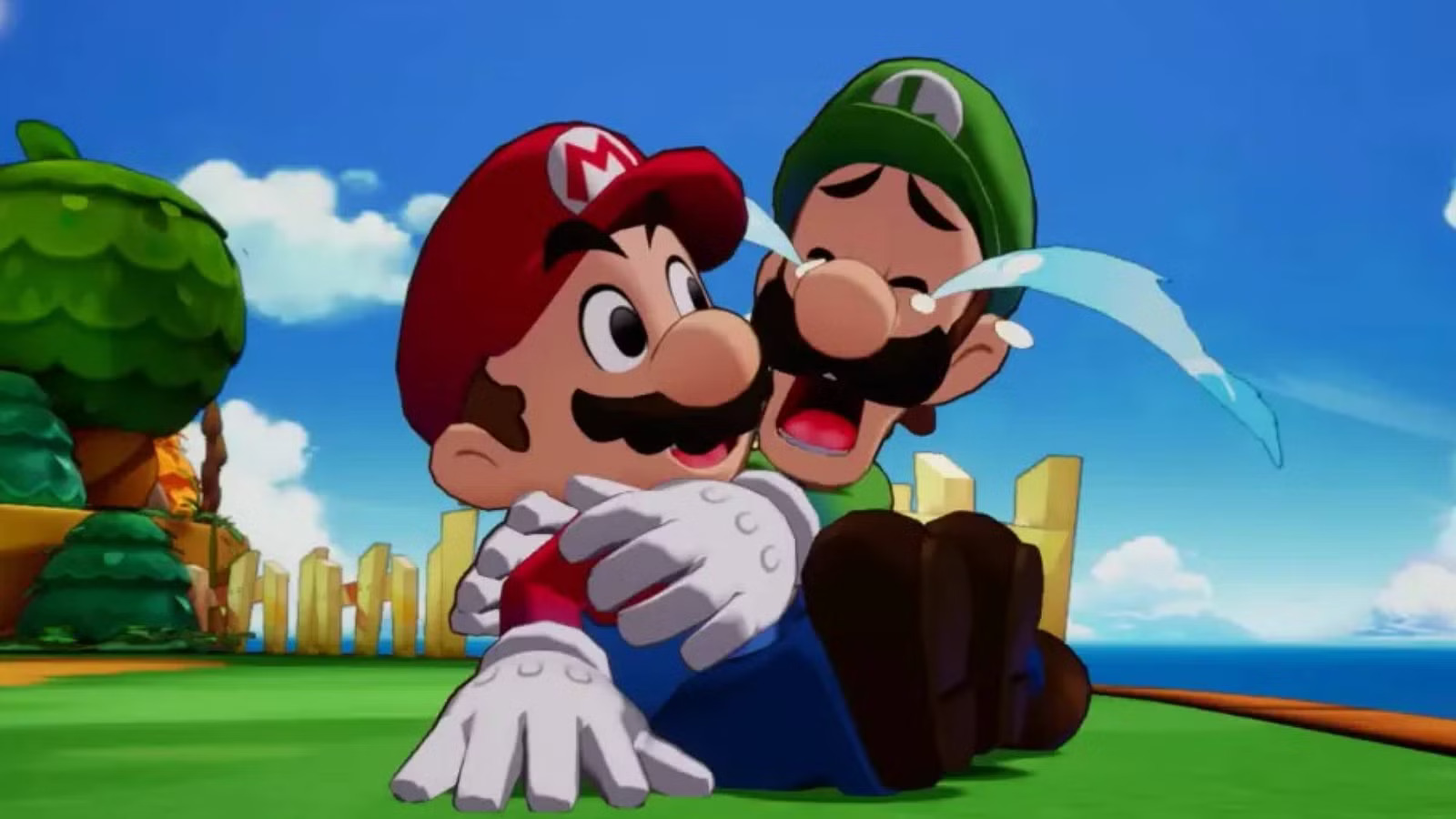 Crying Luigi Blank Meme Template