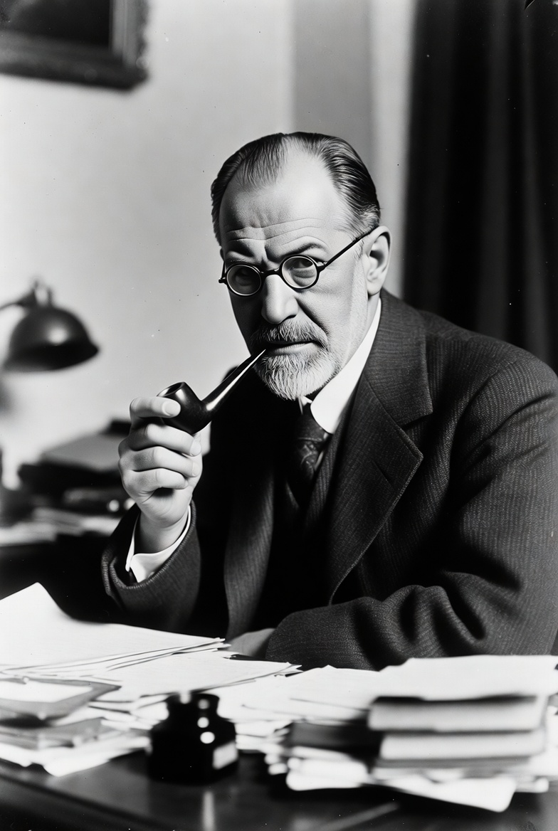 Psychiatrist Dutch Uncle Black and White Blank Meme Template