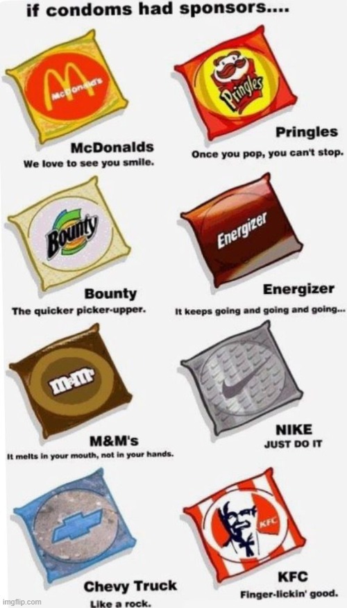 Sponsored By... | image tagged in sex jokes | made w/ Imgflip meme maker