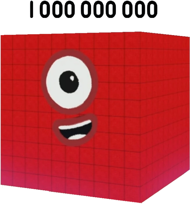 1 000 000 000 Blank Meme Template