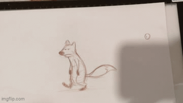 Fox walk cycle animation practice - by saeho oh - Imgflip