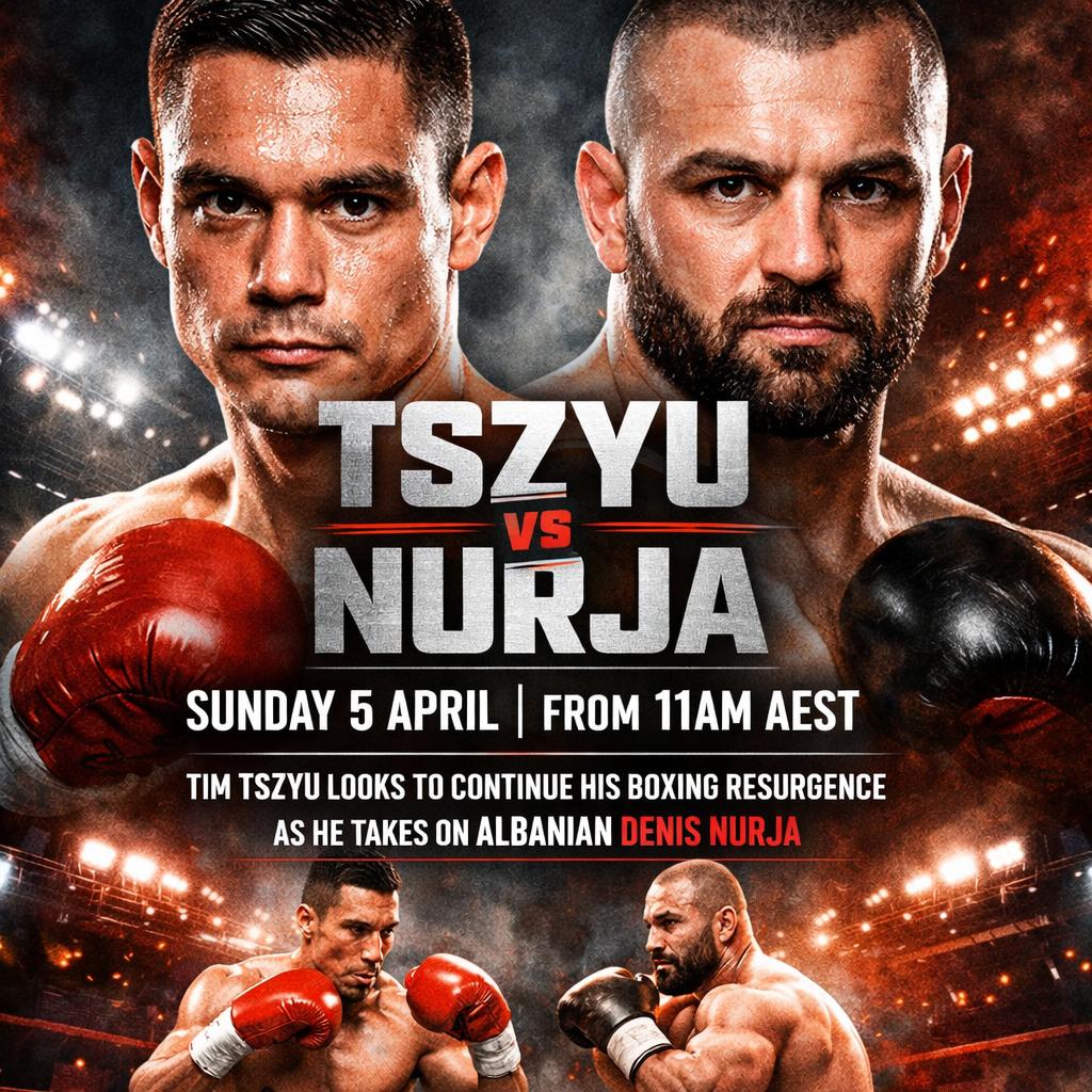 Tszyu vs Nurja Blank Meme Template