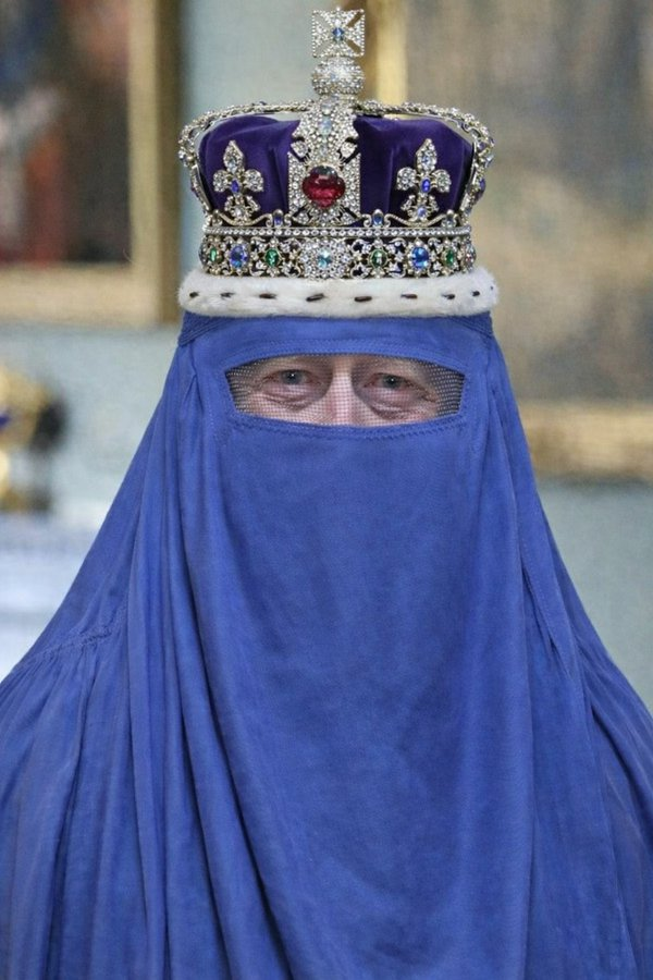 King Charles Blank Meme Template