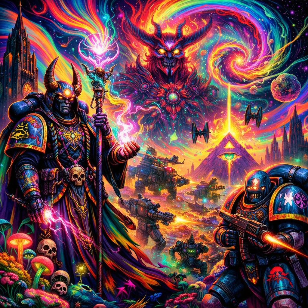 Warhammer 40,000 Blank Meme Template