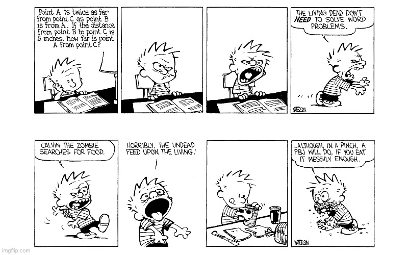 image tagged in calvin and hobbes,comics | made w/ Imgflip meme maker