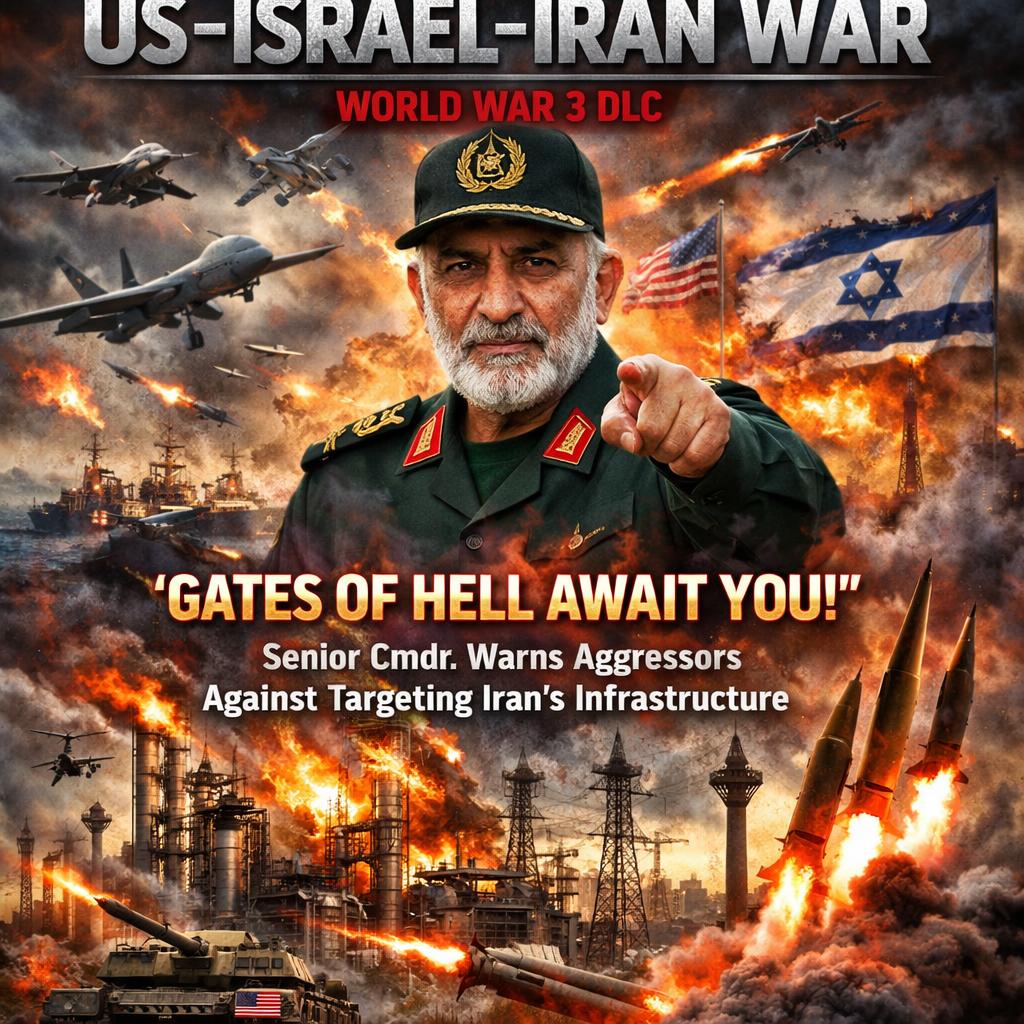 US–Israel–Iran War (World War 3 DLC) of hell await you': Senior Blank Meme Template